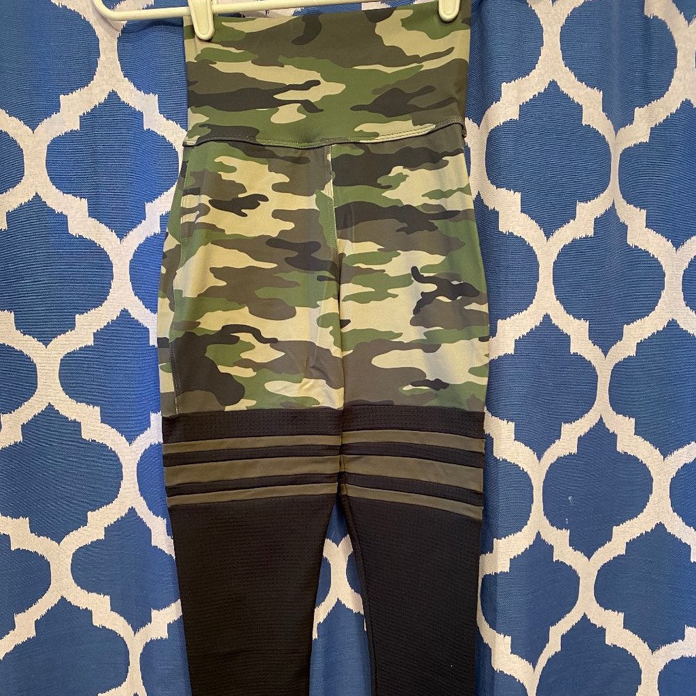 BOMBSHELL SPORTSWEAR Thigh High Camo Sock Leggings